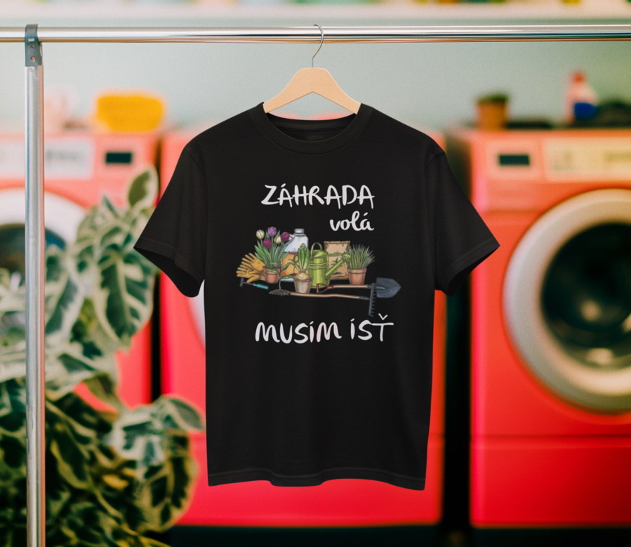 starostlivosť o tričko pánske Záhrada volá... mk